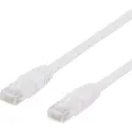 Deltaco - Koblingskabel - RJ-45 (hann) til RJ-45 (hann) - 7 m - UTP - CAT 6 - formstøpt - hvit