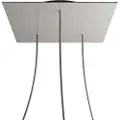 Creative Cables Stål Krovnq403tf109 Xxl Rose-one Sett Med Firkantede Satengroser