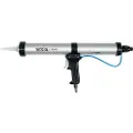 YATO YT-67470, Pneumatisk fugepistol, Sort, Sølv, Aluminium, Aluminium, 600 ml, 380 mm