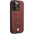 BMW Bmhmp14l22rpsr Iphone 14 Pro 6.1 Leather Seats Pattern Telefondeksel