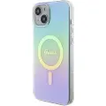 GUESS Guhmp15mhitsq Iphone 15 Plus14 Plus 6.7 Turkusowyturquoise Iml Iridescent Telefondeksel