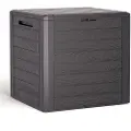 Prosperplast Woodebox Collection-utendørs Oppbevaringsboks Til Terrassen 140l 58.5x46x55 Cm