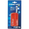 Witte Combit-box Tin Bitsskrutrekker 17 Stykker