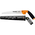 Bahco 5124-JS-H, Beskjæringssag, Tre, Sort, Oransje, Rustfritt stål, Sort, Oransje, 24 cm, 280 g