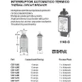 E-t-a Gs11470 Trykknapp