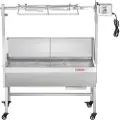 Vevor Roaster Spit Rotisserie BBQ Grill Gris Lam Kylling Steker 42W 135LBS