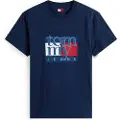 Tommy Hilfiger Rwb Flag Slim Fit Kortarmet T-skjorte