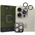 Hofi iPhone 16 Pro/16 Pro Max Camring Pro+ Kameralinsebeskytter - Naturlig titan