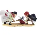 Banpresto One Piece World Collectable Figure Log Stories Edward Newgate Vs Shanks 13 Cm Figur