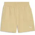 Puma WARDROBE Essentials Relaxed Cargo Shorts 6"Men, Clothing, Pebble Path, L