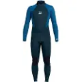Billabong Intruder Gbs 4/3 Mm Langarmet Neopren-drakt Med Glidelås På Ryggen