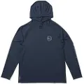 Salty Crew Apex Perforated Hood Utslettsdrakt Med Lange Ermer