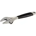 Bahco Ergo Large Opening Center Knurled With Rubber Handle And Chrome Finish Pliers 32 Mm 170 Mm Skiftenøkkel