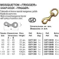 Kong Italy Svivelkrok 21 Mm 10 Enheter