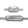 Tecnoseal Rustfritt Stål Oval Anode Med Stropp Til Sealine 2.2kg