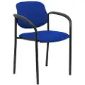 Nowy Styl Styl Faux Leather With Arms Fast Kontorstol