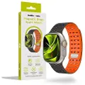 Mobile Origin Magnetic Strap black/orange -AW Ultra 2/1(49mm)9/8/7(45mm)/6/SE/5/4(44mm)/3/2/1(42mm)
