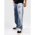 Broken Promises Cybersig Baggy Denim Jeans blå