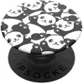 PopSockets Swappable PopGrip - Fingergrep/stativ for mobiltelefon - Pandamonium