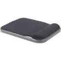 Kensington Sports Contour Gel Mouse Wrist Pad - Musematte med håndleddsstøtte - svart