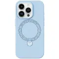 JOYROOM PN-15L2 Case Dancing Circle for iPhone 15 Pro (blå)