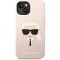 Karl Lagerfeld Klhmp14mslkhlp Iphone 14 Plus15 Plus 6.7 Silicone Karl`s Head Telefondeksel