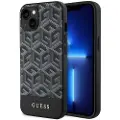 GUESS GUHMP14SHGCFSEK iPhone 14 6.1 svart/svart hardt deksel GCube Stripes MagSafe