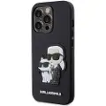 Karl Lagerfeld Pu Saffiano Karl And Choupette Iphone 14 Pro Max Telefondeksel