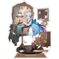 Mihoyo Genshin Impact Teyvat Style-serien Akryl Kamisato Ayaka: Springbloom Missive Figur 13 Cm