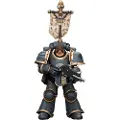 Joy Toy (CN) Warhammer The Horus Heresy 1/18 Space Wolves Grey Slayer Pack Grey Slayer With Legion Vexilla 12 Cm Figur