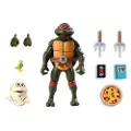 NECA Teenage Mutant Ninja Turtles Actionfigur Av Tegneseriefiguren Ultimate Raphael På Vhs 18 Cm