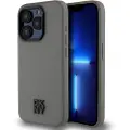 DKNY Pu Leather Stack Logo Magsafe Iphone 15 Pro Telefondeksel
