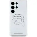 Karl Lagerfeld Rhinestones Head Logo Samsung Galaxy S25 Ultra Telefondeksel