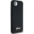 GUESS Script Metal Logo Magsafe Iphone 16e Telefondeksel