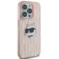 Karl Lagerfeld Klhcp13xhklpchp Iphone 13 Pro Max 6.7 Iml Choupette Head&monogram Telefondeksel