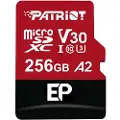 Patriot Microsdxc V30 U3 Class 10 256gb Minnekort