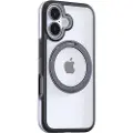 Torras Ostand R Fusion-etui for iPhone 16 Plus (svart)