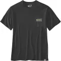 Carhartt Pocket Script Kortarmet T-skjorte