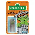 Super7 Sesame Street Reaction Wave 02 Oscar The Grouch 10 Cm Figur