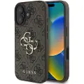 GUESS Pu 4g Metal Logo Iphone 16 Plus Telefondeksel
