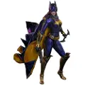 Hot toys Batman Gull Arkham Knight Videospill Mesterverk 1/6 Batgirl Purple And Version Exclusive Actionfigur 30 Cm
