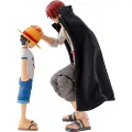 Tamashii Nations One Piece S.h.figuarts 2 Pack Shanks & Monkey D.luffy Barndomsversjon Actionfigur