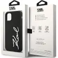 Karl Lagerfeld Klhcn61sksvgk Iphone 11xr 6.1 Silicone Signature Telefondeksel