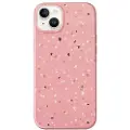 Uniq Coehl Terrazzo Iphone 14.15.13 6.1 Coral Telefondeksel