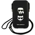 Karl Lagerfeld Handbag Klhcp12mophkck 6.1 Saffiano Ikonik Karl&choupette Head Telefondeksel