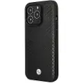 BMW Bmhmp14x22rfgk Iphone 14 Pro Max 6.7 Leather Diamond Pattern Telefondeksel