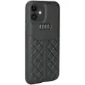Audi Genuine Leather Iphone 12 Pro 6.1 Autpupcip12pq8d1bk Telefondeksel