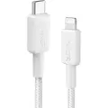 Anker 322 USB-C to Lightning Cable (0.9m Braided) - White