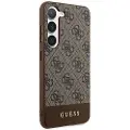 GUESS Guhcs24mg4glbr S24+ S926 4g Stripe Collection Telefondeksel