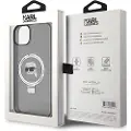 Karl Lagerfeld Klhmp15shmrskhk Iphone 151413 6.1 Ring Stand Karl Head Telefondeksel